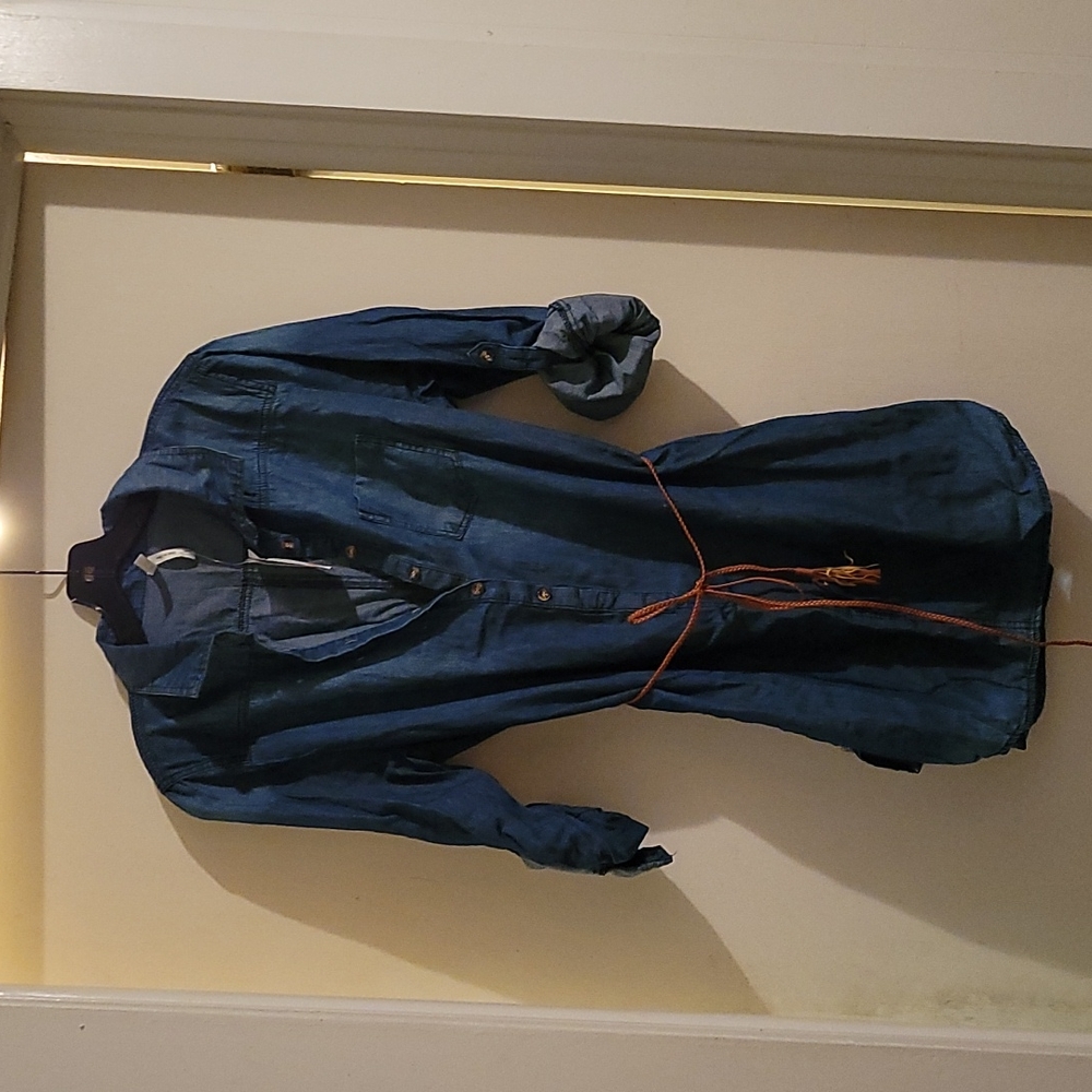 Denim dress